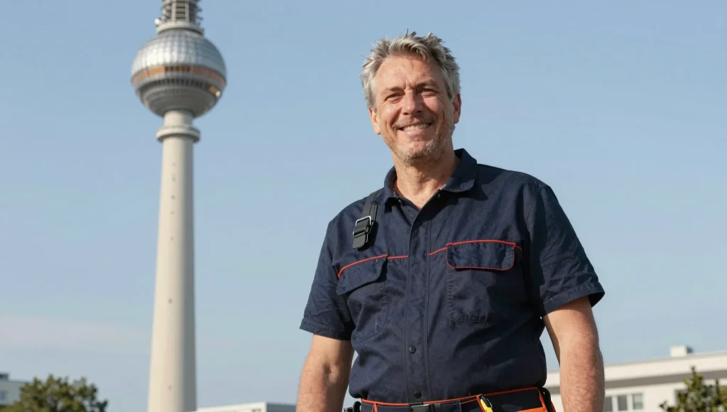 Der Stuttgarter Fernsehturm auf der Waldau.